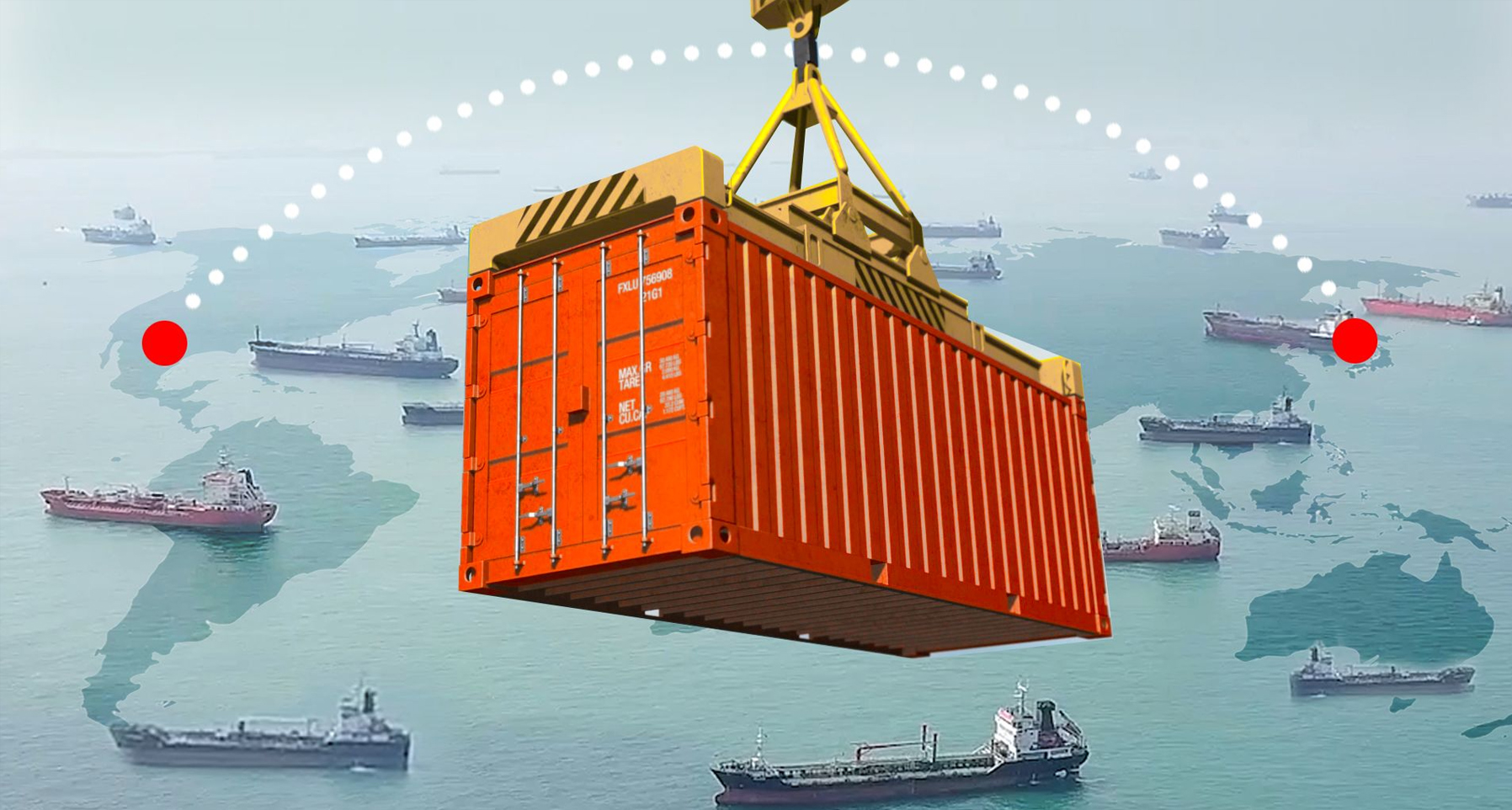 Ocean Freight Container Ship